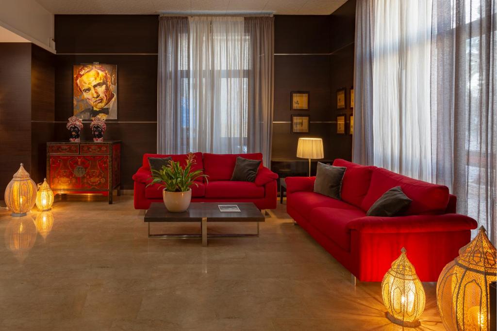 Posezení v ubytování Hotel Vittoria