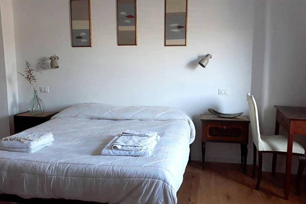Postel nebo postele na pokoji v ubytování La Controra
