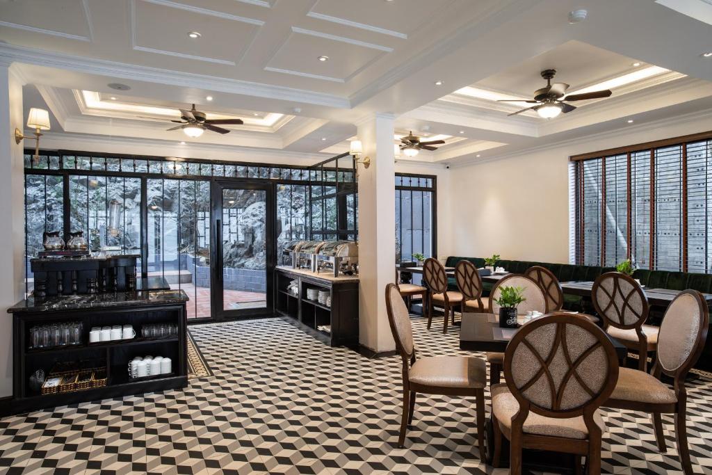 Khu vực ghế ngồi tại My Gallery Boutique Hotel &amp; Spa
