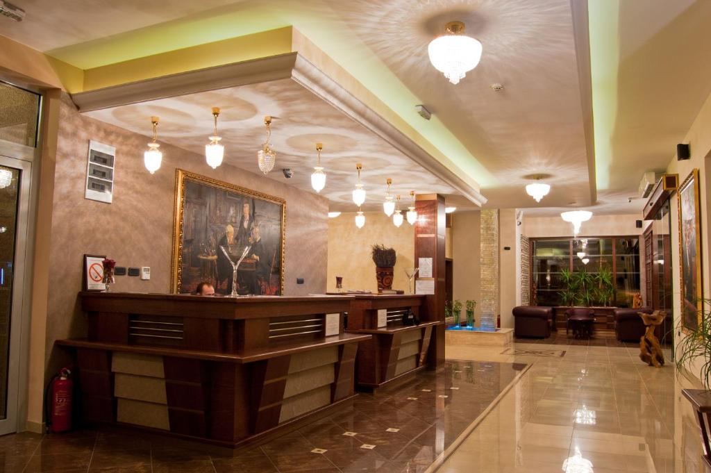 Vstupní hala nebo recepce v ubytování Hill Hotel Wellness & Spa