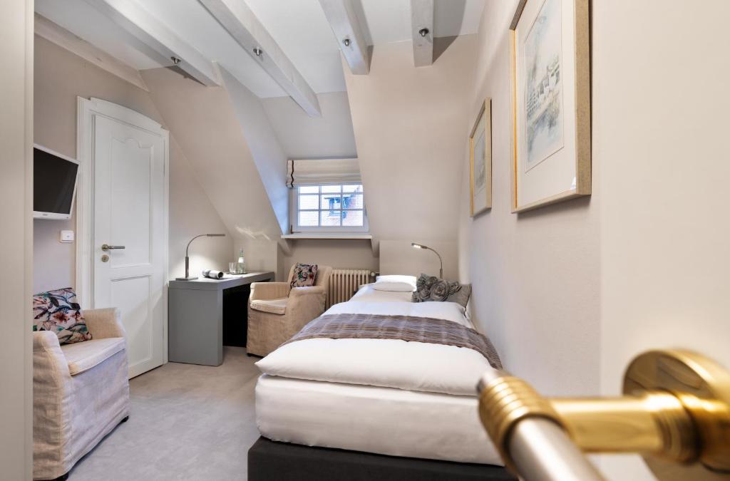 Postel nebo postele na pokoji v ubytování Boutique Hotel 3 Stuben