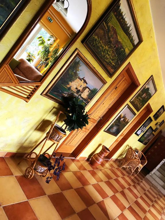 Posezení v ubytování Hotel Zéta