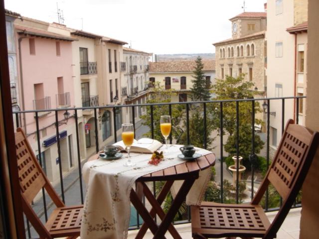 A balcony or terrace at Fuente de Cella