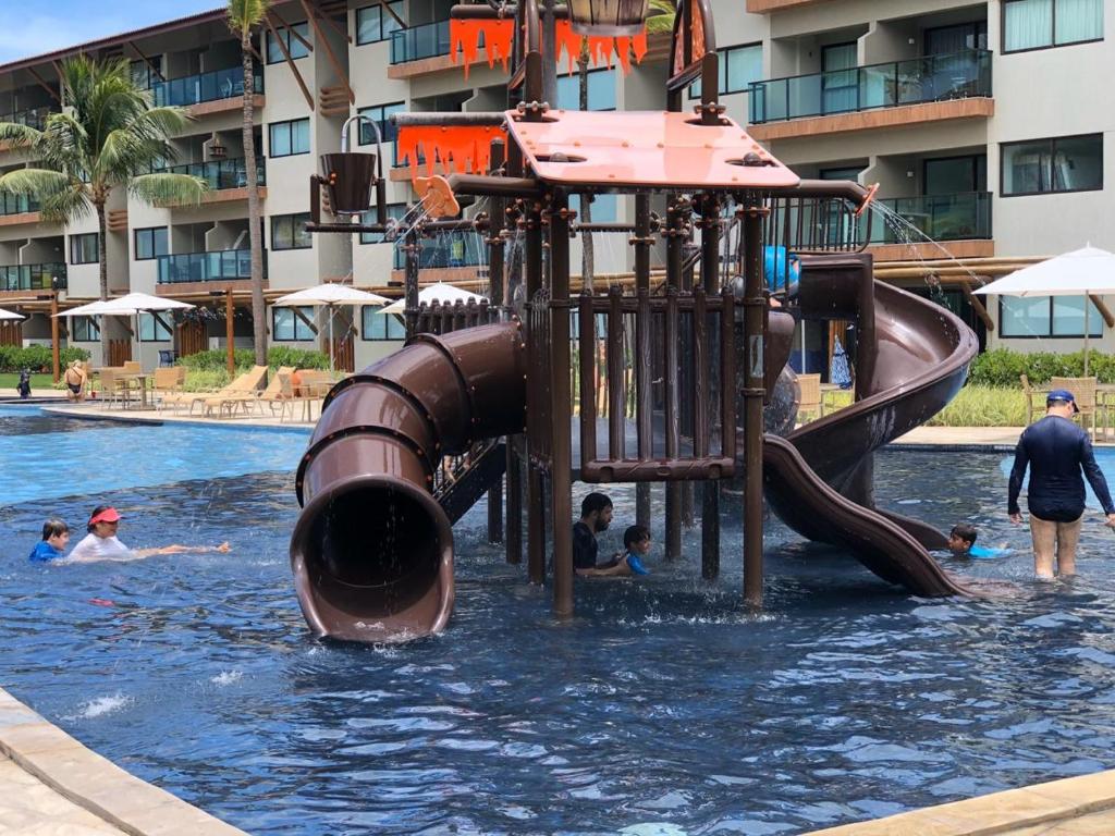  La Fleur de Polinésia - Apartamento com piscina privativa para você desfrutar toda a beleza da Praia de Muro Alto