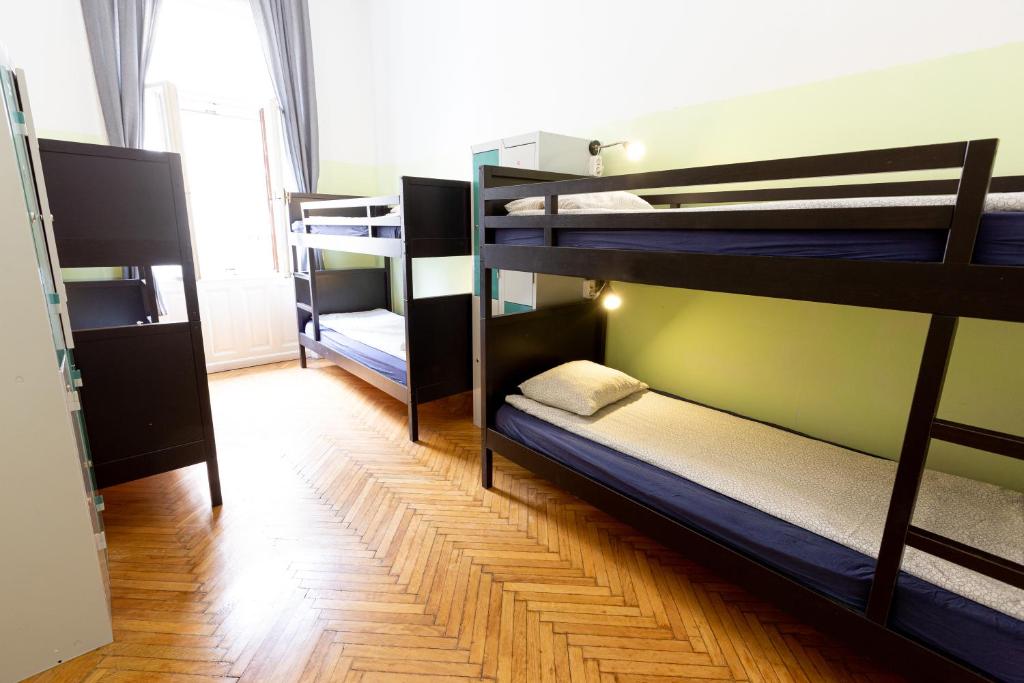 Postel nebo postele na pokoji v ubytování Spicy Hostel