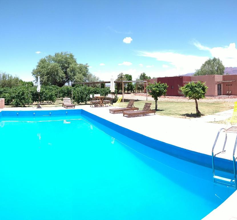 Bazén v ubytování Hotel Cañon de Talampaya nebo v jeho okolí