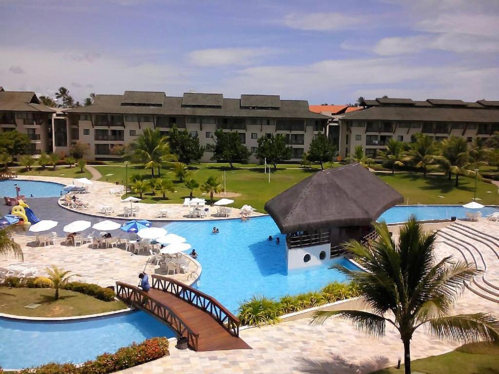  Flat no Beach Class Resort - Muro Alto