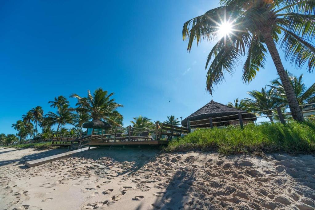  Flat no Beach Class Resort - Muro Alto