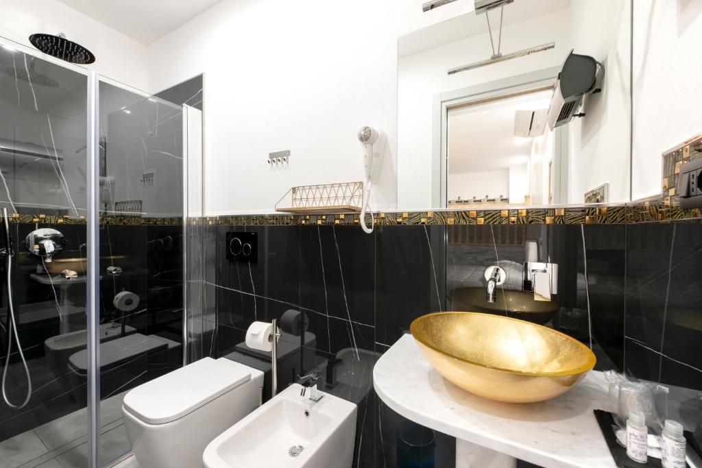 Koupelna v ubytování SABRILUNA ROOMS