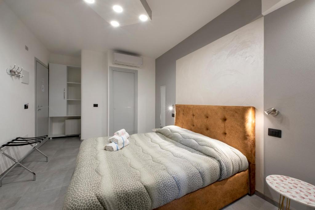 Postel nebo postele na pokoji v ubytování SABRILUNA ROOMS