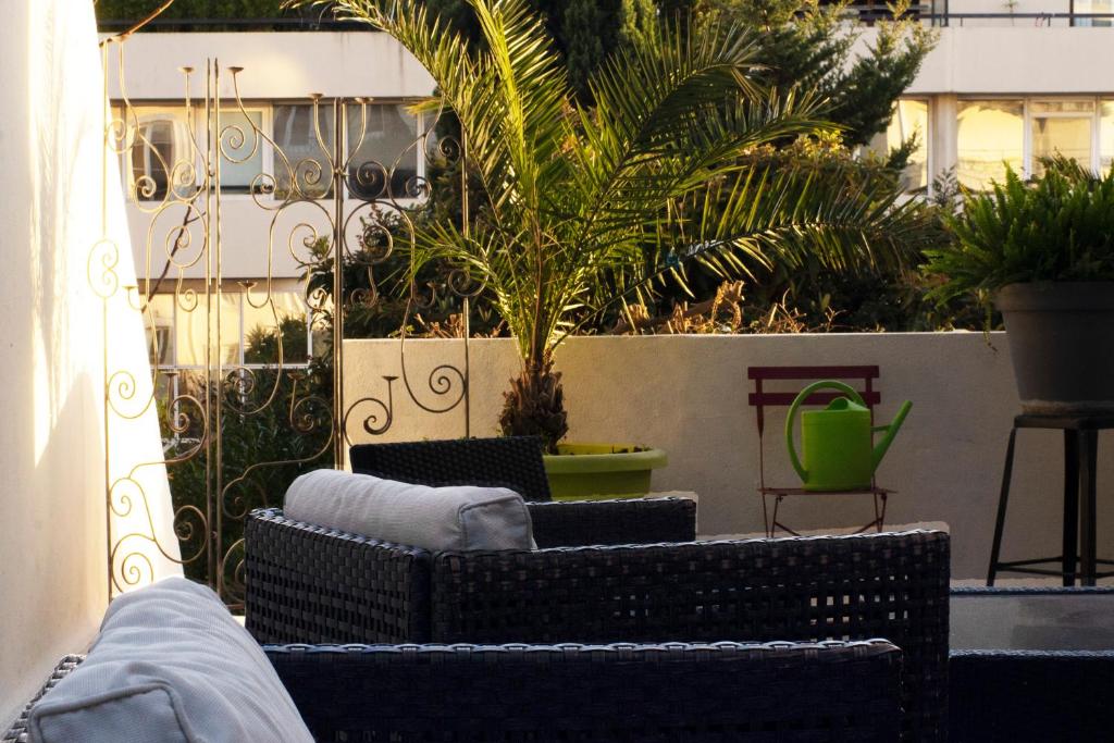 Hôtel Bellevue Cannes - Resim 26