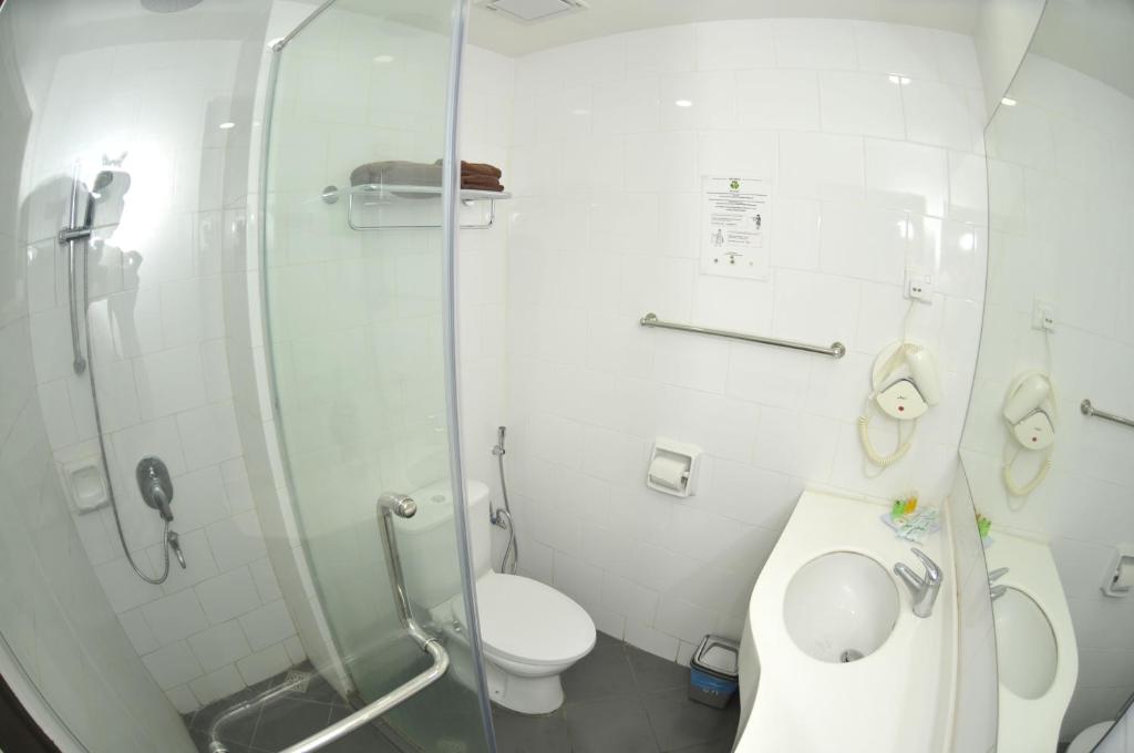 Koupelna v ubytování Sipadan Inn 3