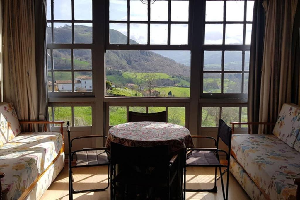 Posezení v ubytování Casa la Capilla