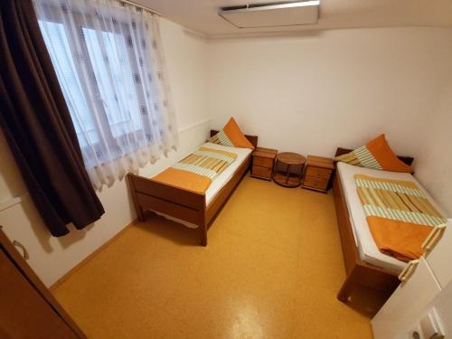 Postel nebo postele na pokoji v ubytování 4easy Unterkünfte