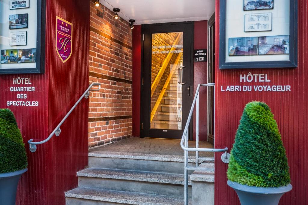 Exteriér nebo vchod ubytování Hotel Abri du Voyageur