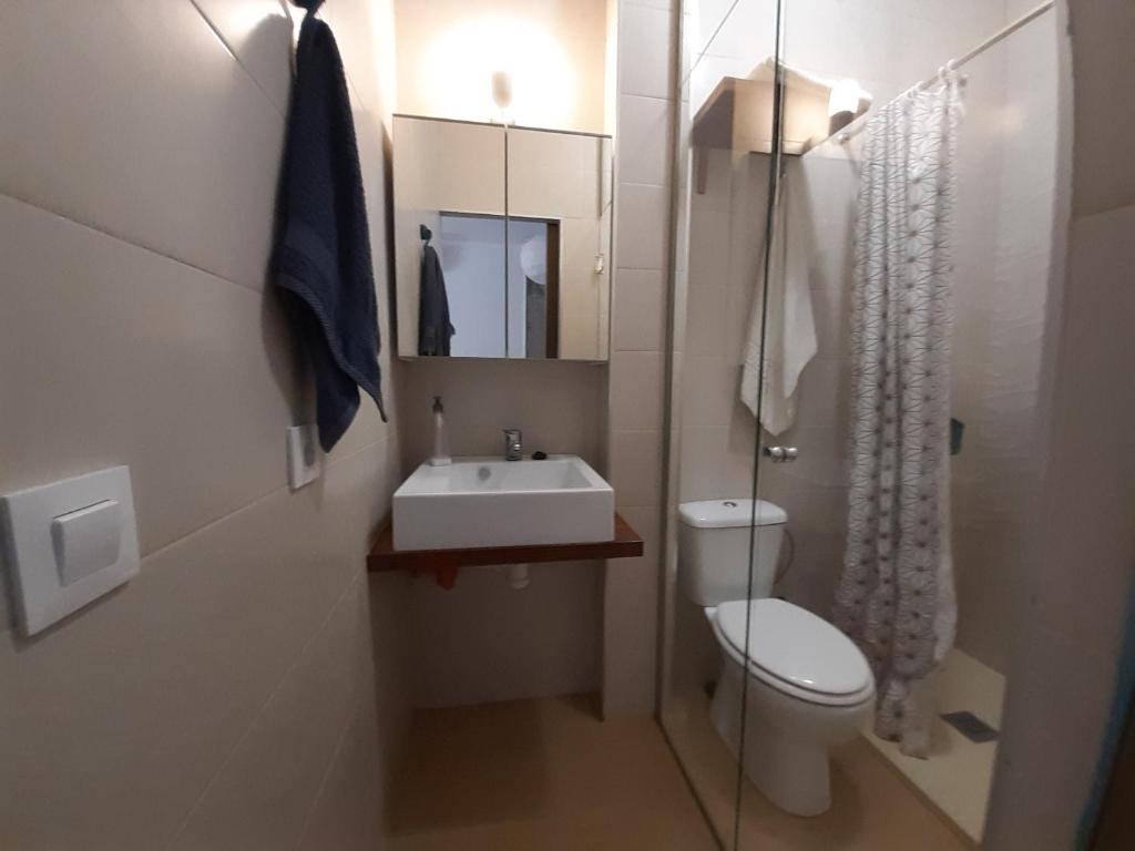 Kúpeľňa v ubytovaní Paseo de la Ribera 32