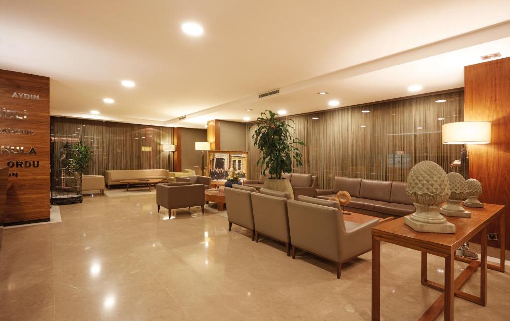 Posezení v ubytování Anemon Kent Ankara Otel