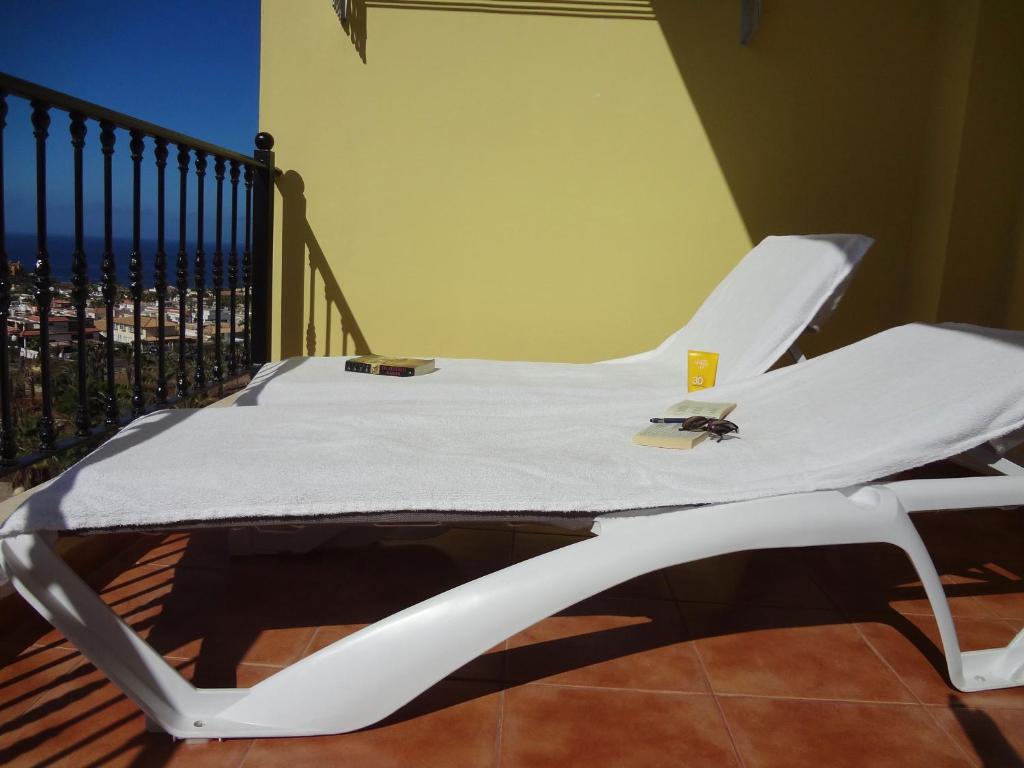 Balkón nebo terasa v ubytování Laderas del Palmar