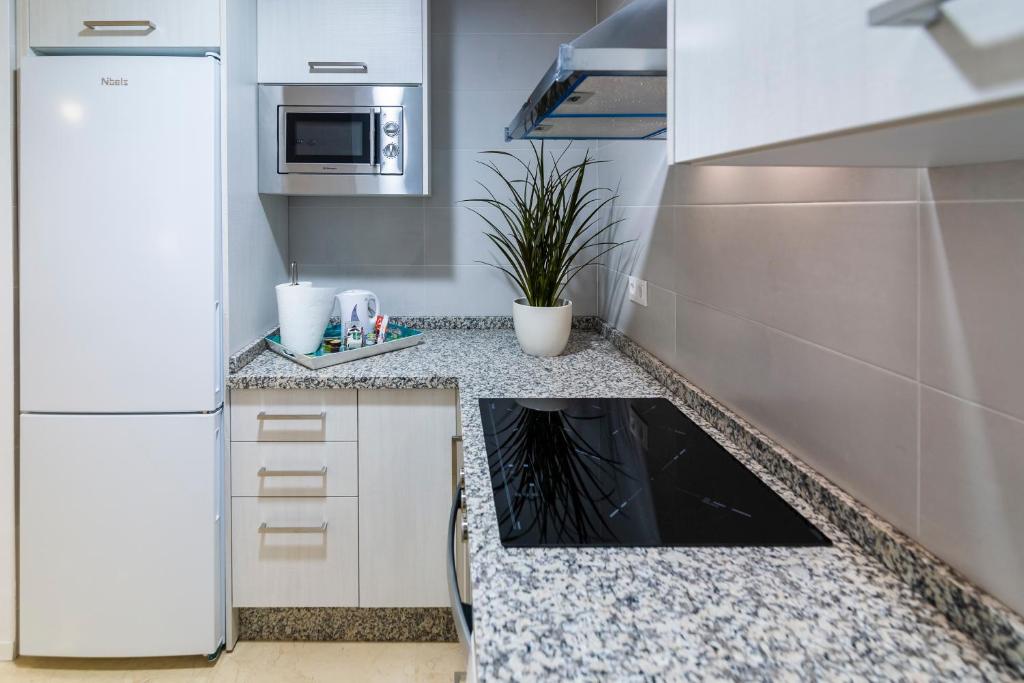 Kuchyňa alebo kuchynka v ubytovaní Apartamento Emilio Luque Cinco