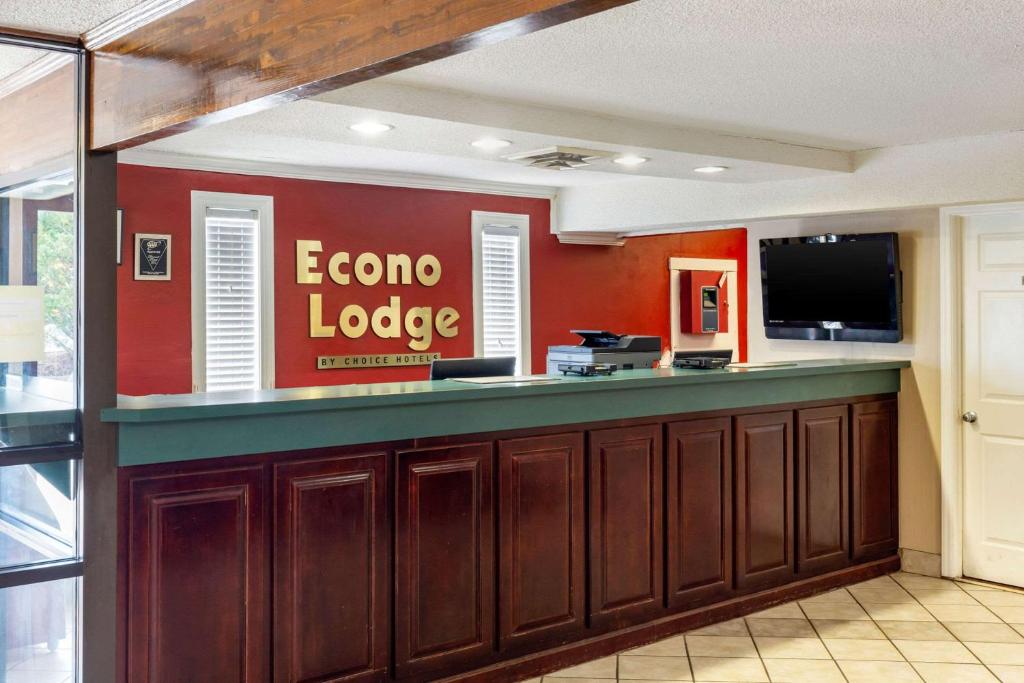 Certifikát, hodnocení, plakát nebo jiný dokument vystavený v ubytování Econo Lodge Burlington I-40