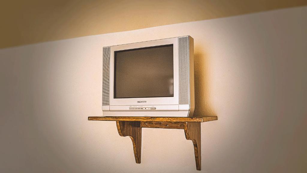 TV a/nebo společenská místnost v ubytování Hotel Alhóndiga