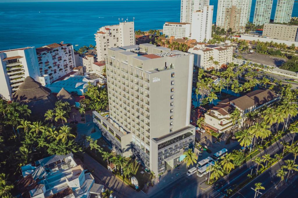 Nespecifikovaný výhled na destinaci Puerto Vallarta nebo výhled na město při pohledu z hotelu
