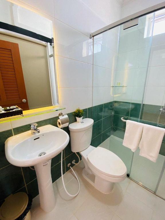 Koupelna v ubytování MekongView 1 CondoTel