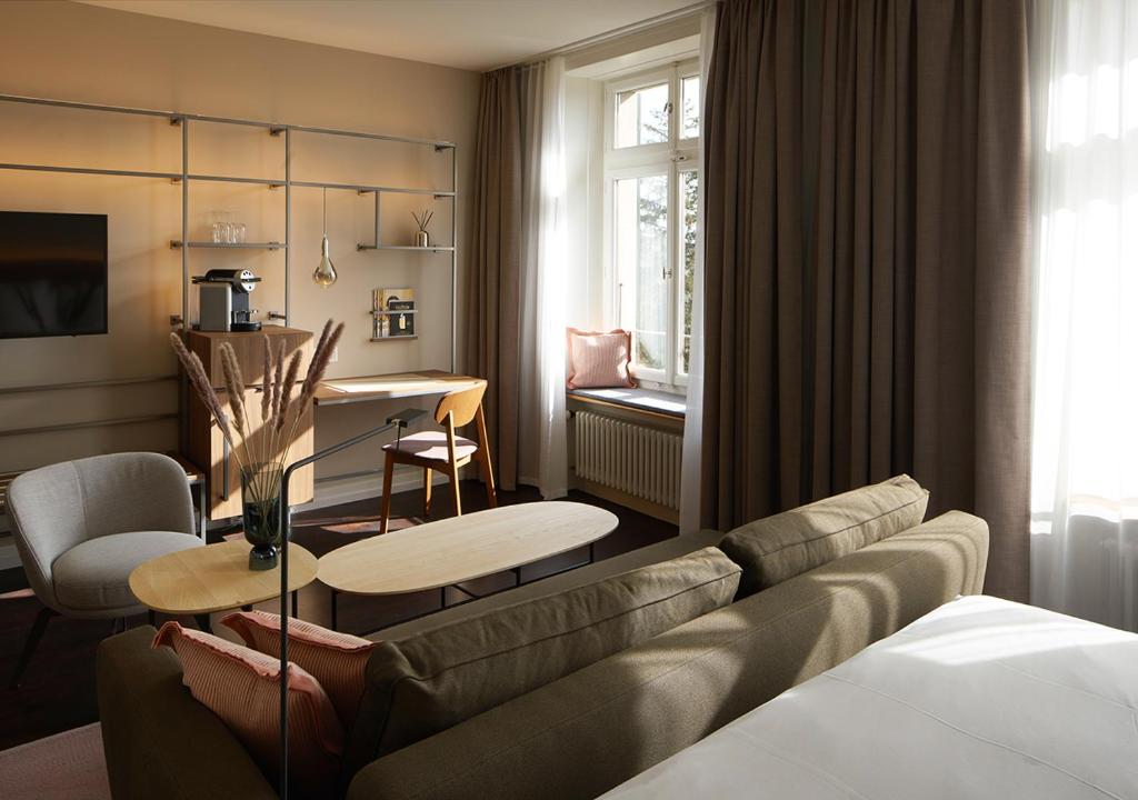 Zona d'estar a Sorell Hotel Zürichberg