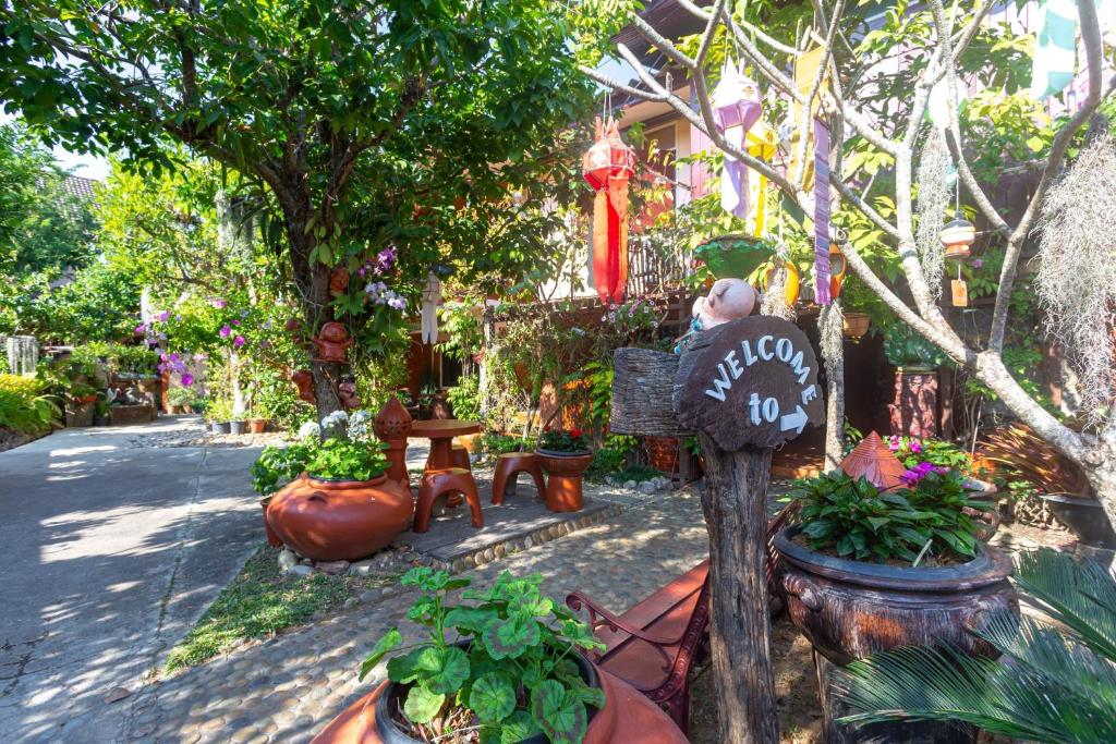 Zahrada ubytování Baan Maihorm Guesthouse
