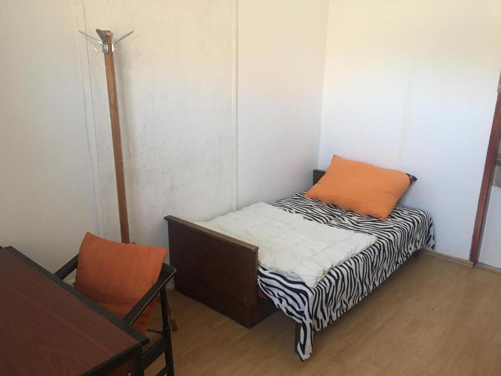 Postel nebo postele na pokoji v ubytování Göncölház