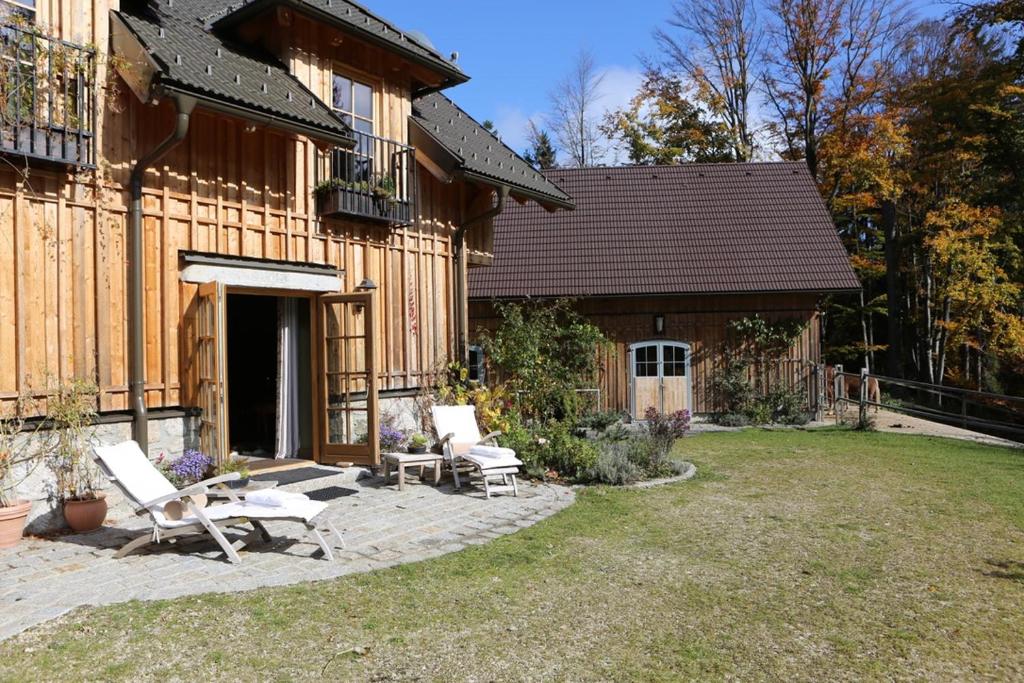 Vonkajšia záhrada v ubytovaní Itha’s secret escape