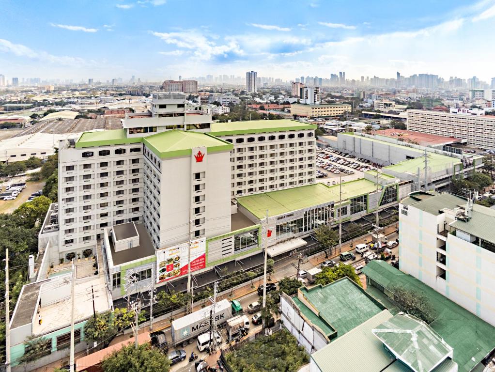 Nespecifikovaný výhled na destinaci Manila nebo výhled na město při pohledu z hotelu