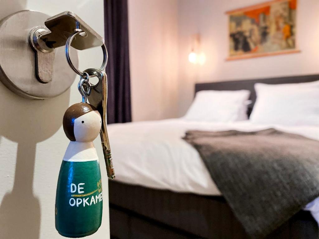 Postel nebo postele na pokoji v ubytování B&B Toast Hoogstraten