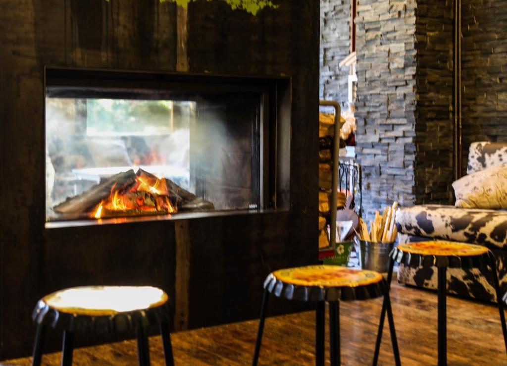 Posezení v ubytování Hotel Vall d´Aneu