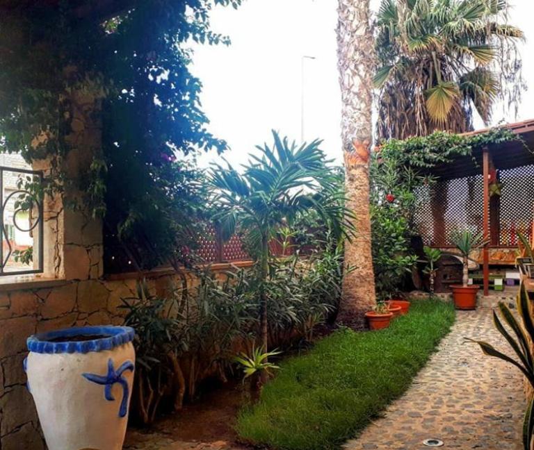 Zahrada ubytování Sakaroule B&B
