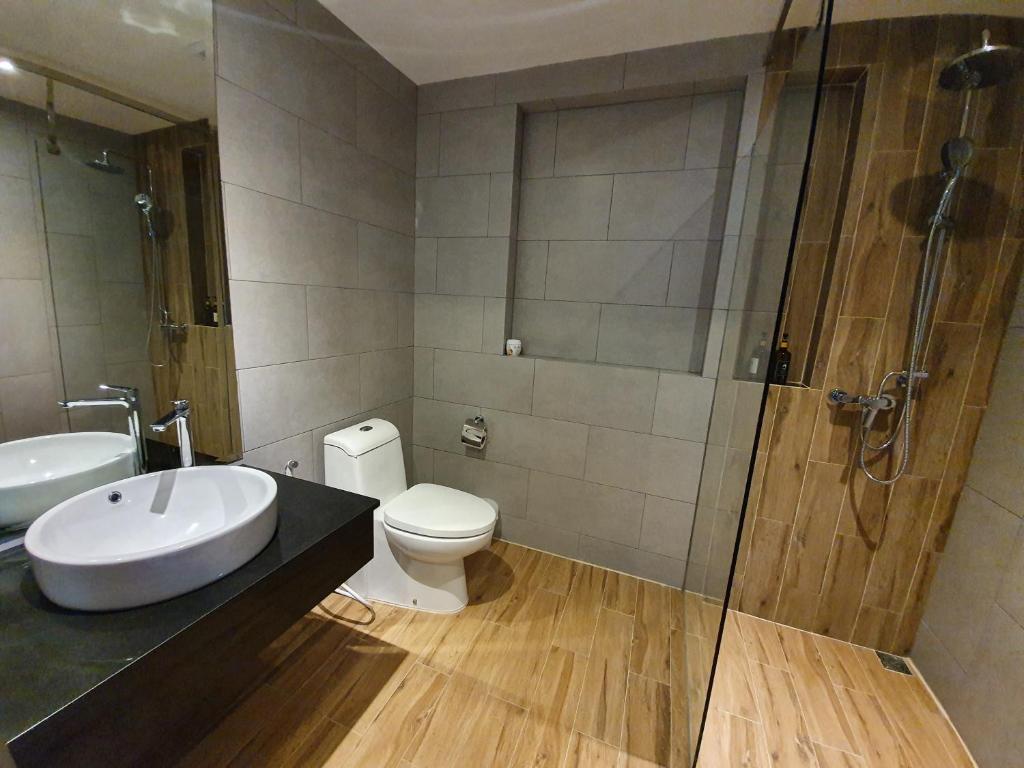 Koupelna v ubytování Atom Phuket Hotel -SHA Plus