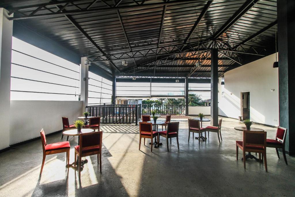 Posezení v ubytování Hotel 198 Negombo