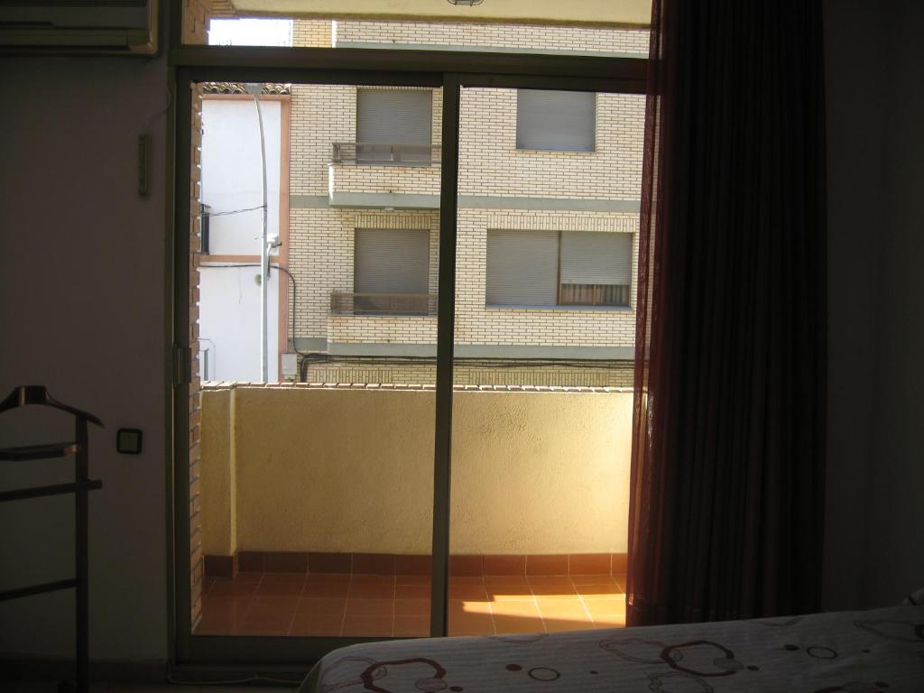 Balkón nebo terasa v ubytování Hostal Fontdemora