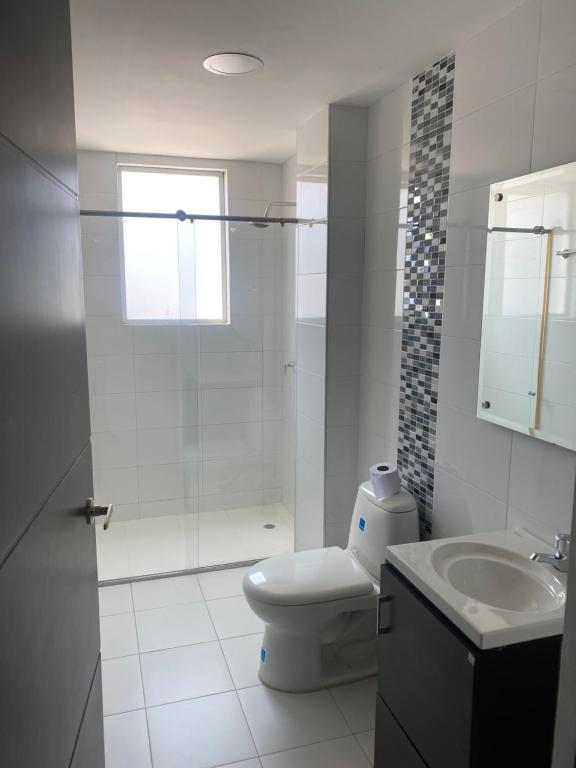 Koupelna v ubytování Hotel Paradisus