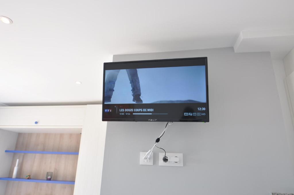 TV a/nebo společenská místnost v ubytování RNET - Hort de Mar