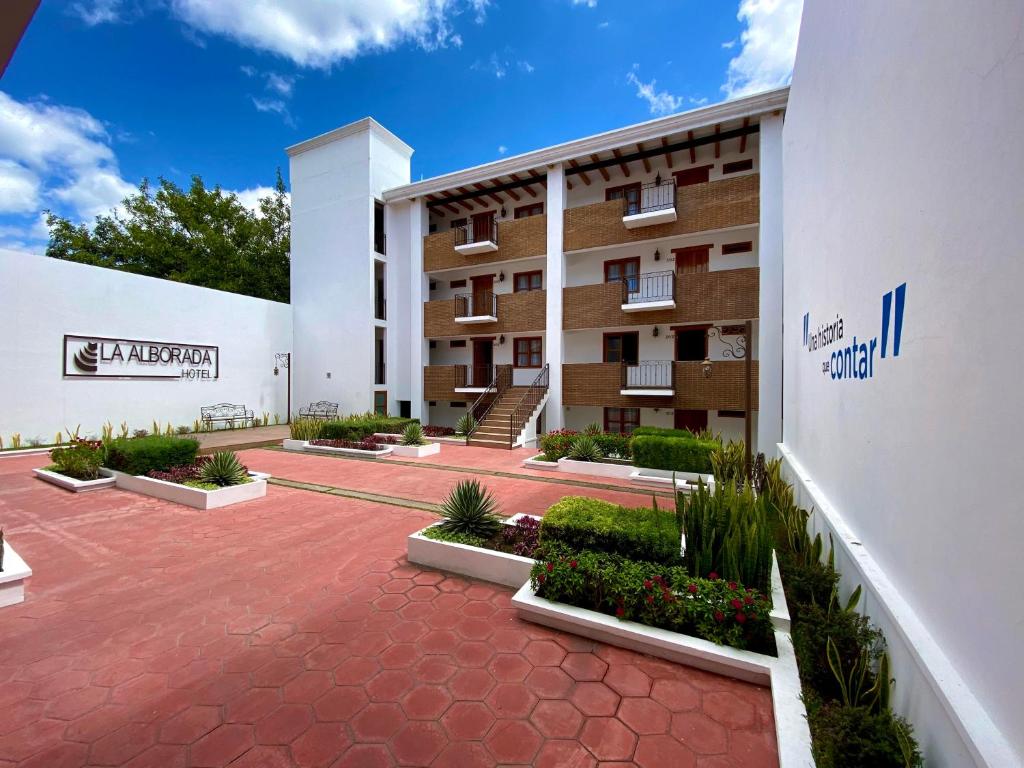 Budova, kde se hotel nachází