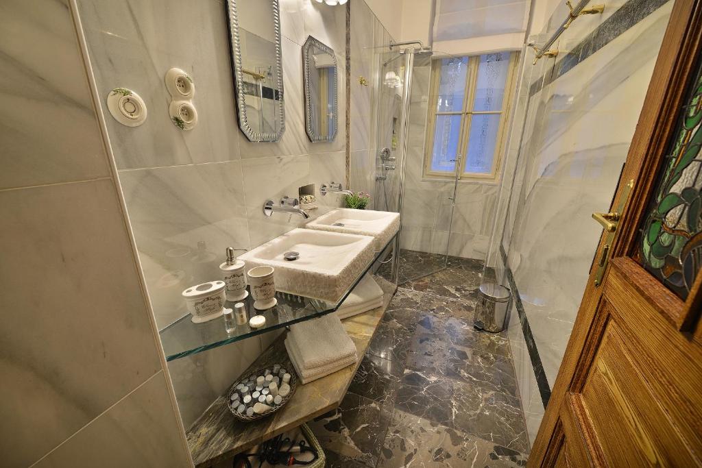 Koupelna v ubytování Apartman Dalia Janáčkovo nábřeží