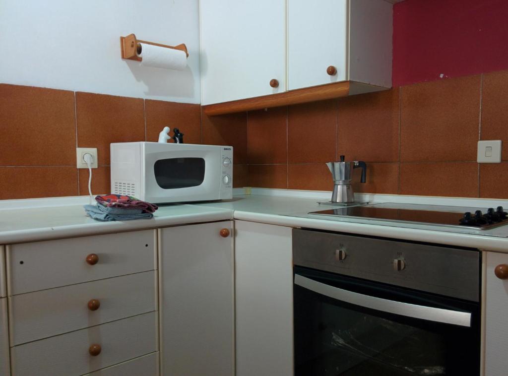 Kuchyňa alebo kuchynka v ubytovaní Apartamento Balboa1