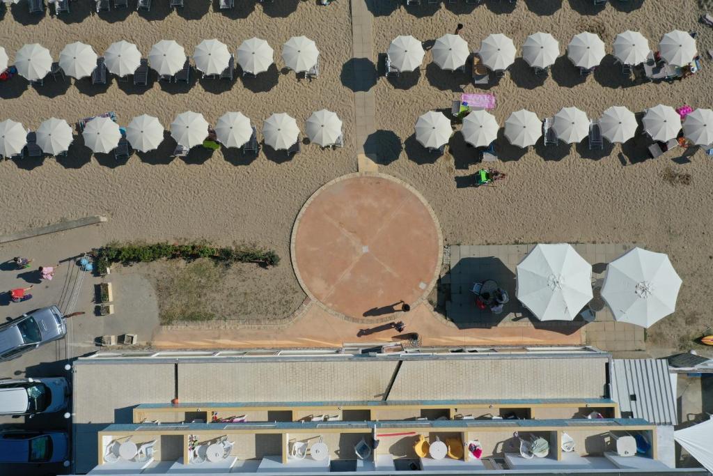 Letecký snímek ubytování Hotel Strand