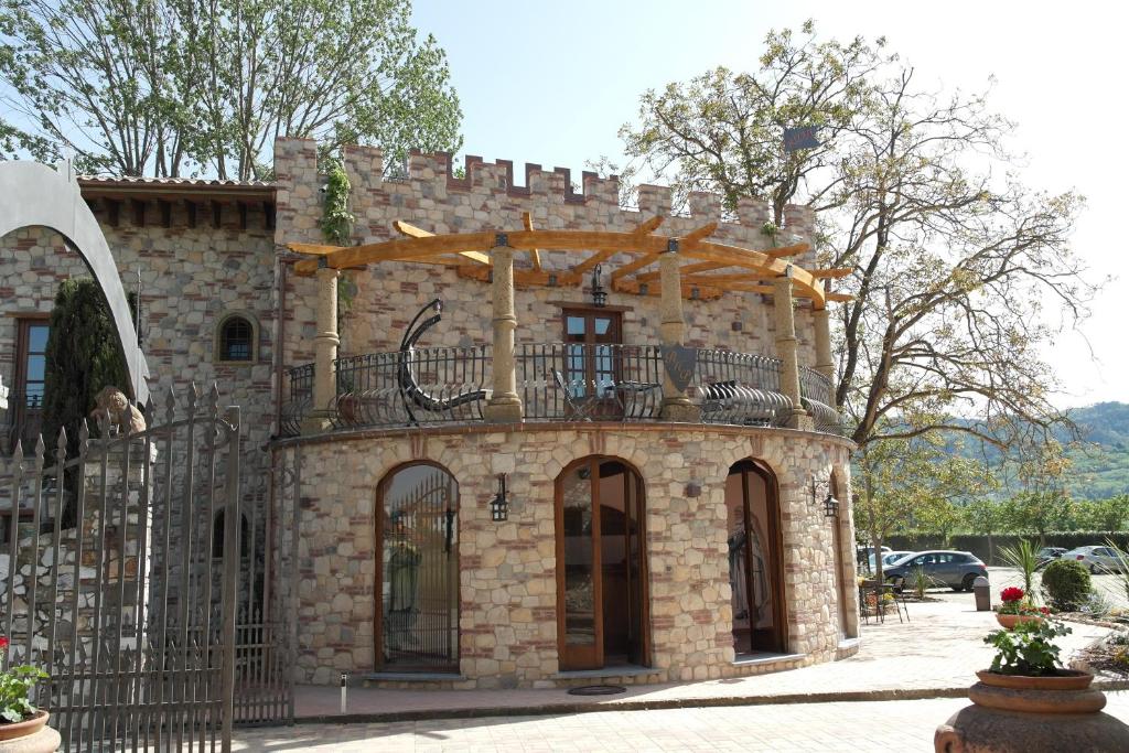 Budova, kde se bed and breakfast nachází