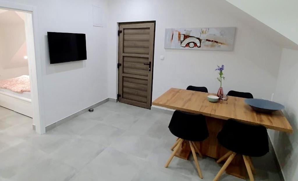 TV a/nebo společenská místnost v ubytování Villa Marija