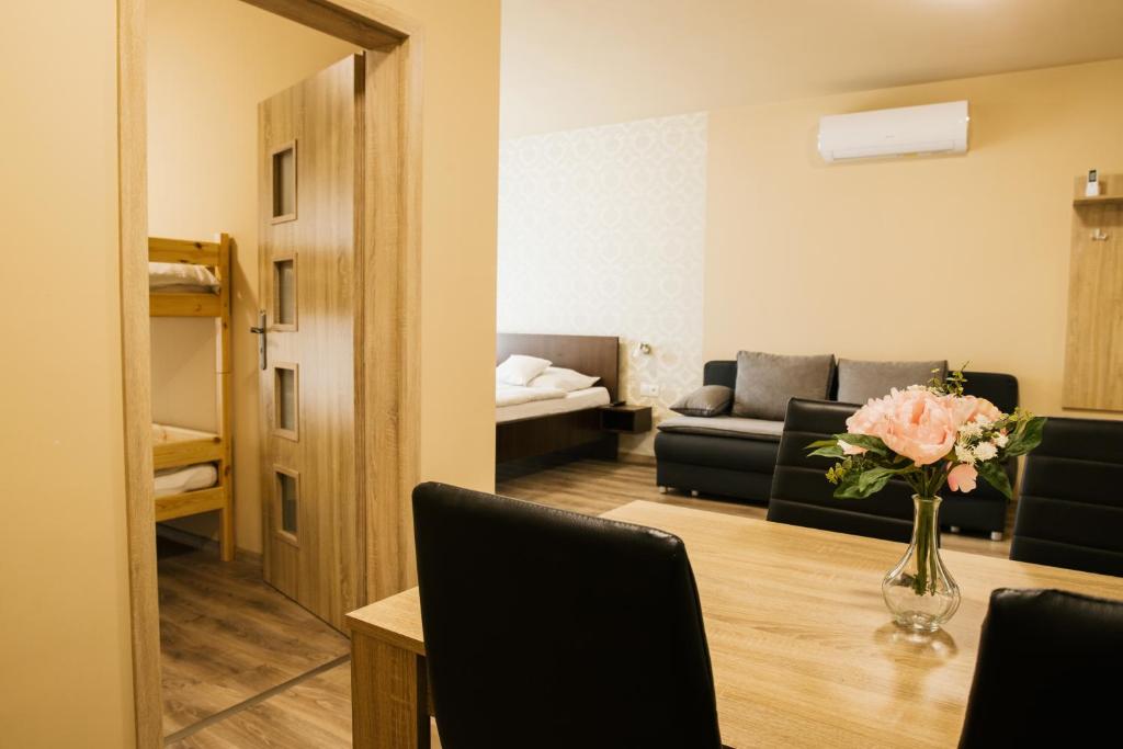 Posezení v ubytování Jazmin apartmány