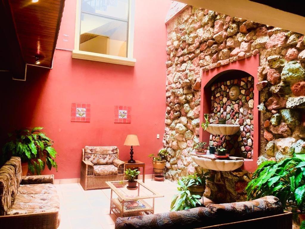 Posezení v ubytování Hotel Alsacia