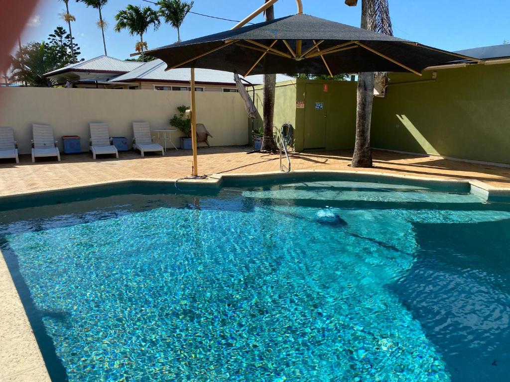 La alberca dentro o cerca de Hervey Bay Motel