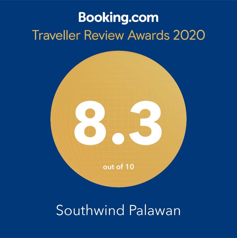 Certifikát, hodnocení, plakát nebo jiný dokument vystavený v ubytování Southwind Palawan